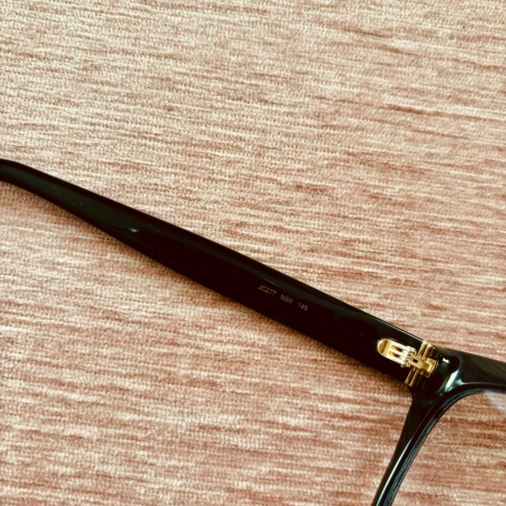 Jimmy Choo Black Cat-Eye Glasses